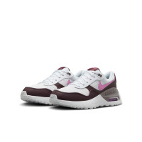 Nike Air Max Sneakers Systm Kids Wit Roze Bordeauxrood