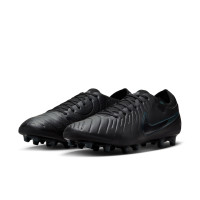 Nike Tiempo Legend Elite 10 Kunstgras Voetbalschoenen (AG) Zwart Donkergroen
