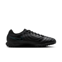 Nike Tiempo Legend Pro 10 Turf Voetbalschoenen (TF) Zwart Donkergroen
