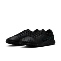 Nike Tiempo Legend Pro 10 Turf Voetbalschoenen (TF) Zwart Donkergroen