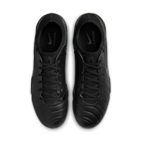 Nike Tiempo Legend Pro 10 Turf Voetbalschoenen (TF) Zwart Donkergroen