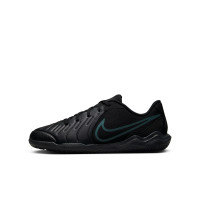Nike Tiempo Legend Academy 10 Zaalvoetbalschoenen (IN) Kids Zwart Donkergroen