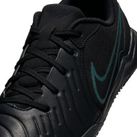 Nike Tiempo Legend Academy 10 Zaalvoetbalschoenen (IN) Kids Zwart Donkergroen