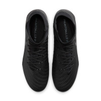Nike Phantom Luna Academy II Gras / Kunstgras Voetbalschoenen (MG) Zwart Donkergroen