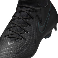 Nike Phantom Luna Academy II Gras / Kunstgras Voetbalschoenen (MG) Zwart Donkergroen