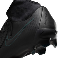 Nike Phantom Luna Academy II Gras / Kunstgras Voetbalschoenen (MG) Zwart Donkergroen