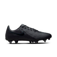 Nike Phantom GX Academy II IJzeren-Nop Voetbalschoenen (SG) Anti-Clog Zwart Donkergroen