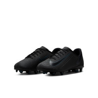 Nike Mercurial Vapor Club 16 Grass/Artificial Grass Football Shoes (MG) Kids Black Dark Green