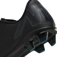 Nike Mercurial Vapor Club 16 Grass/Artificial Grass Football Shoes (MG) Kids Black Dark Green