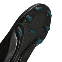 Nike Mercurial Vapor Club 16 Grass/Artificial Grass Football Shoes (MG) Kids Black Dark Green