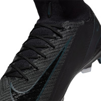 Nike Zoom Mercurial Superfly Elite 10 IJzeren-Nop Voetbalschoenen (SG) Zwart Donkergroen