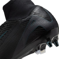 Nike Zoom Mercurial Superfly Elite 10 IJzeren-Nop Voetbalschoenen (SG) Zwart Donkergroen