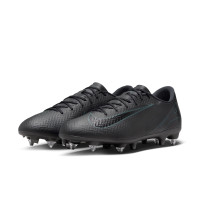 Nike Zoom Mercurial Vapor Academy 16 IJzeren-Nop Voetbalschoenen (SG) Anti-Clog Zwart Donkergroen