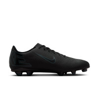 Nike Mercurial Vapor Club 16 Grass/Artificial Grass Football Shoes (MG) Black Dark Green