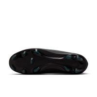 Nike Mercurial Vapor Club 16 Grass/Artificial Grass Football Shoes (MG) Black Dark Green