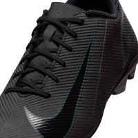 Nike Mercurial Vapor Club 16 Grass/Artificial Grass Football Shoes (MG) Black Dark Green