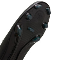 Nike Mercurial Vapor Club 16 Grass/Artificial Grass Football Shoes (MG) Black Dark Green