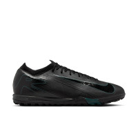 Nike Zoom Mercurial Vapor Pro 16 Turf Voetbalschoenen (TF) Zwart Donkergroen