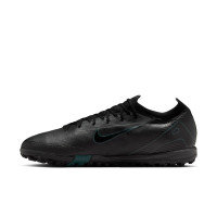 Nike Zoom Mercurial Vapor Pro 16 Turf Voetbalschoenen (TF) Zwart Donkergroen