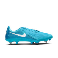 Nike Phantom GX Academy II IJzeren-Nop Voetbalschoenen (SG) Anti-Clog Blauw Wit