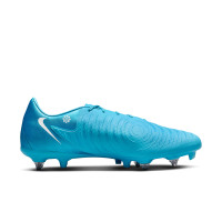 Nike Phantom GX Academy II IJzeren-Nop Voetbalschoenen (SG) Anti-Clog Blauw Wit