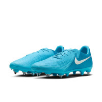 Nike Phantom GX Academy II IJzeren-Nop Voetbalschoenen (SG) Anti-Clog Blauw Wit