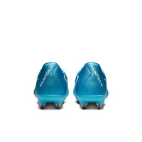 Nike Phantom GX Academy II IJzeren-Nop Voetbalschoenen (SG) Anti-Clog Blauw Wit