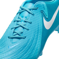 Nike Phantom GX Academy II IJzeren-Nop Voetbalschoenen (SG) Anti-Clog Blauw Wit