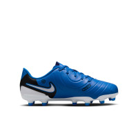Nike Tiempo Legend Club 10 Grass Artificial Grass Football Shoes MG Kids Blue White Black KNVBshop