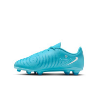 Nike Phantom GX Club II Grass/Artificial Grass Football Shoes (MG) Kids Blue White