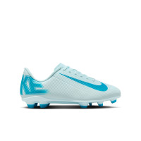 Nike Mercurial Vapor Club 16 Gras Kunstgras Voetbalschoenen MG Kids Lichtblauw Blauw KNVBshop