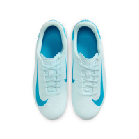 Nike Mercurial Vapor Club 16 Grass/Artificial Grass Football Shoes (MG) Kids Light Blue Blue