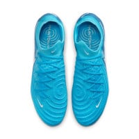 Nike Phantom GX Elite II IJzeren-Nop Voetbalschoenen (SG) Anti-Clog Blauw Wit