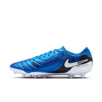 Nike Tiempo Legend Elite 10 Kunstgras Voetbalschoenen (AG) Blauw Wit Zwart