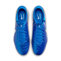 Nike Tiempo Legend Elite 10 Kunstgras Voetbalschoenen (AG) Blauw Wit Zwart