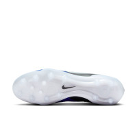 Nike Tiempo Legend Elite 10 Kunstgras Voetbalschoenen (AG) Blauw Wit Zwart