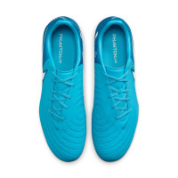 Nike Phantom GX Academy II Grass/Artificial Grass Football Shoes (MG) Blue White