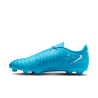 Nike Phantom GX Club II Gras / Kunstgras Voetbalschoenen (MG) Blauw Wit