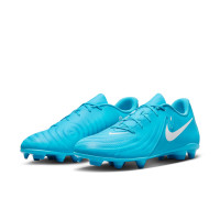 Nike Phantom GX Club II Gras / Kunstgras Voetbalschoenen (MG) Blauw Wit