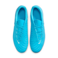 Nike Phantom GX Club II Gras / Kunstgras Voetbalschoenen (MG) Blauw Wit