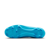 Nike Phantom GX Club II Gras / Kunstgras Voetbalschoenen (MG) Blauw Wit