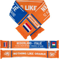 KNVB Orange Lioness Scarf Netherlands - Italy Orange