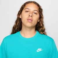 Nike Club Sportswear T-Shirt Turquoise White