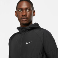 Nike Miler Repel Tracksuit Black Silver