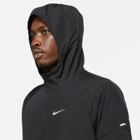 Nike Miler Repel Tracksuit Black Silver