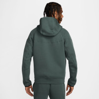 Nike Tech Fleece Vest Sportswear Donkergroen Zwart