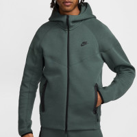 Nike Tech Fleece Vest Sportswear Donkergroen Zwart