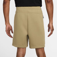 Nike Tech Fleece Shorts Sportswear Beige Black