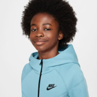 Nike Tech Fleece Vest Sportswear Kids Lichtblauw Zwart