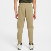 Nike Tech Fleece Sweat Pants Sportswear Kids Beige Black